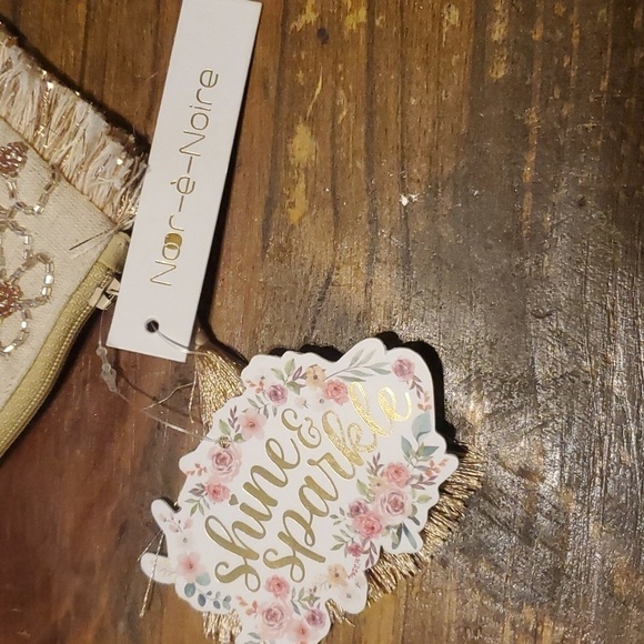 Noor-E-Noire Handcrafted Cosmetic Bag NWT - Picture 3 of 4